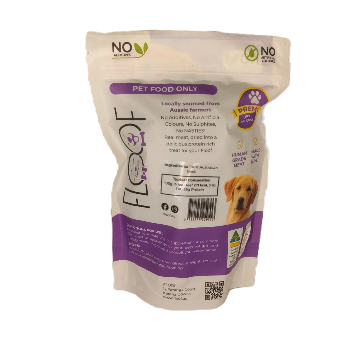 Dried Beef Strips 100g