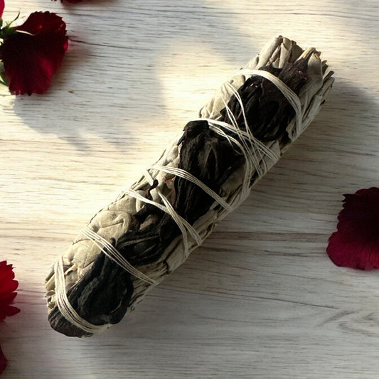Hibiscus & White Sage Smudge Stick